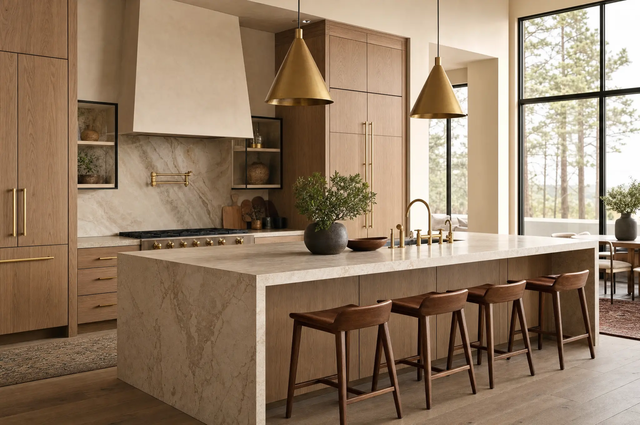 Custom kitchen in a Vancouver renovation